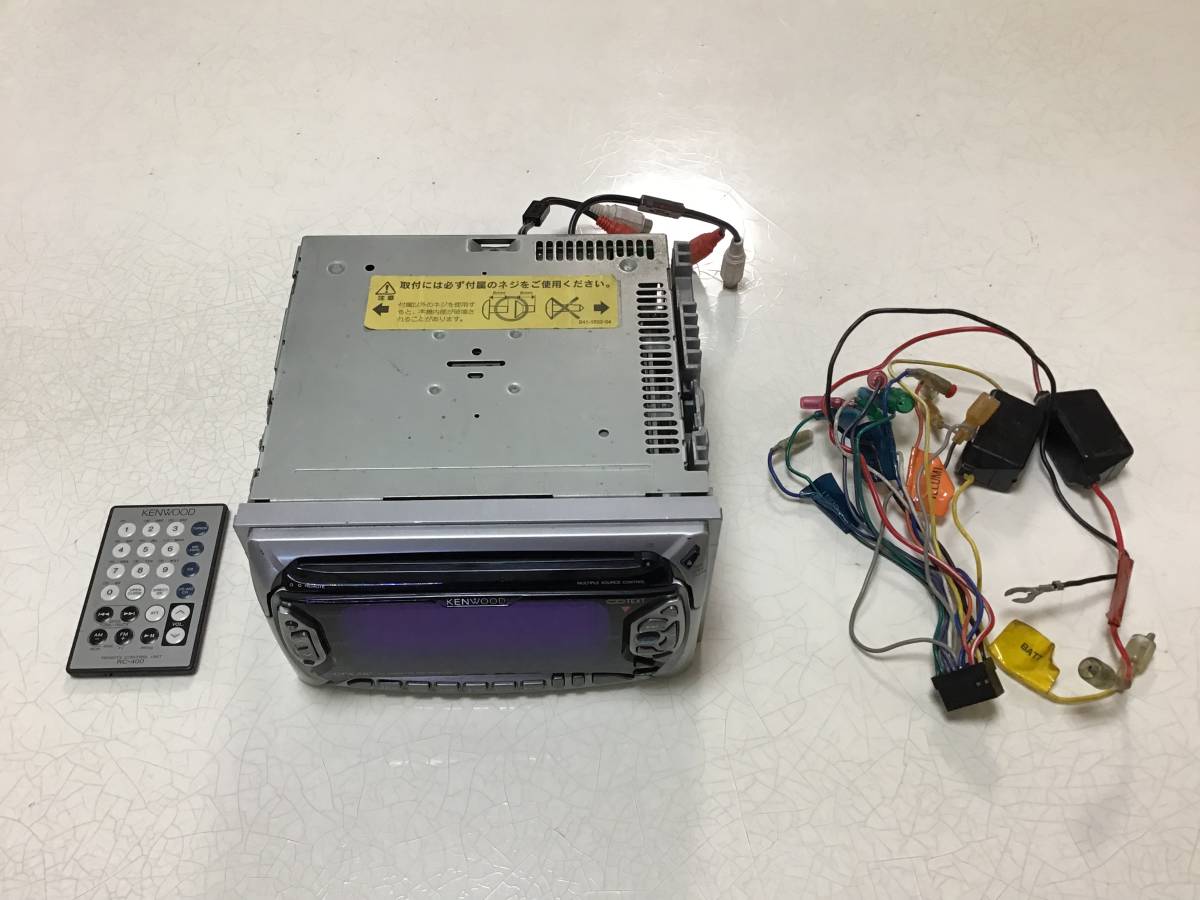 DPX-510 KENWOOD Kenwood CD Cassette 当時物 Tuner 2DIN カー 