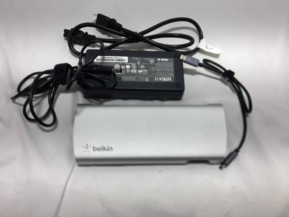 BELKIN (ベルキン) Thunderbolt 3 Express Dock HD サンダーボルト ドッキングステーション【国内正規代理店品】F4U095JA