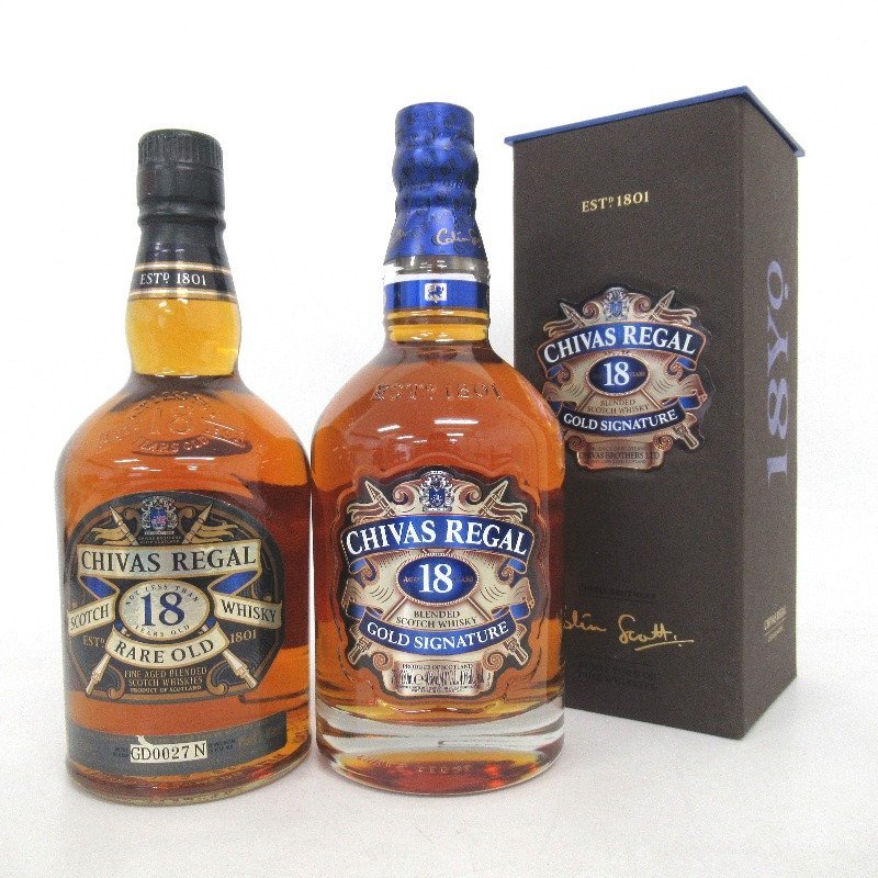 シーバスリーガル 18年 2本セット 750ml シーバスリーガル18年の通販