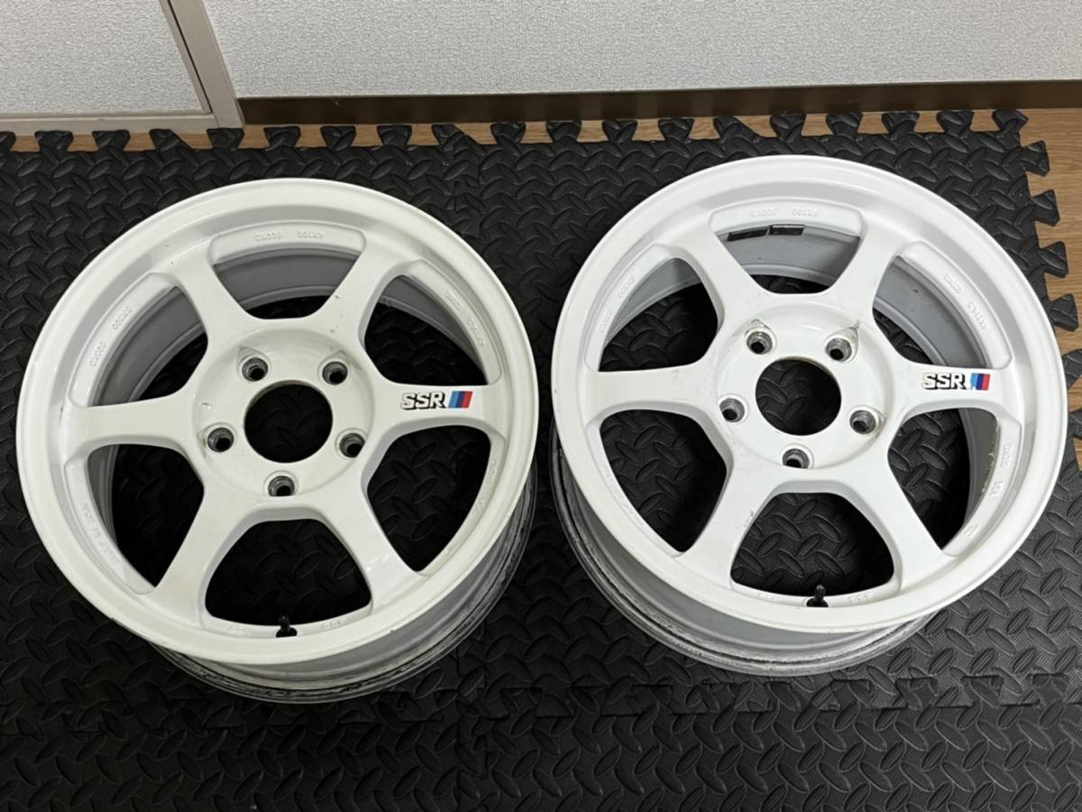 16インチ アルミホイール ホイールのみ４本セット SSR_タイプC_TYPE-C_15インチ_5穴_114.3_7J_＋42_