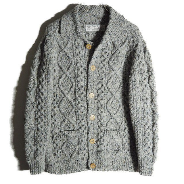 J7851A16 ▽ATHENA DESIGNS アテナデザイン▽ CARDIGAN アランニット 