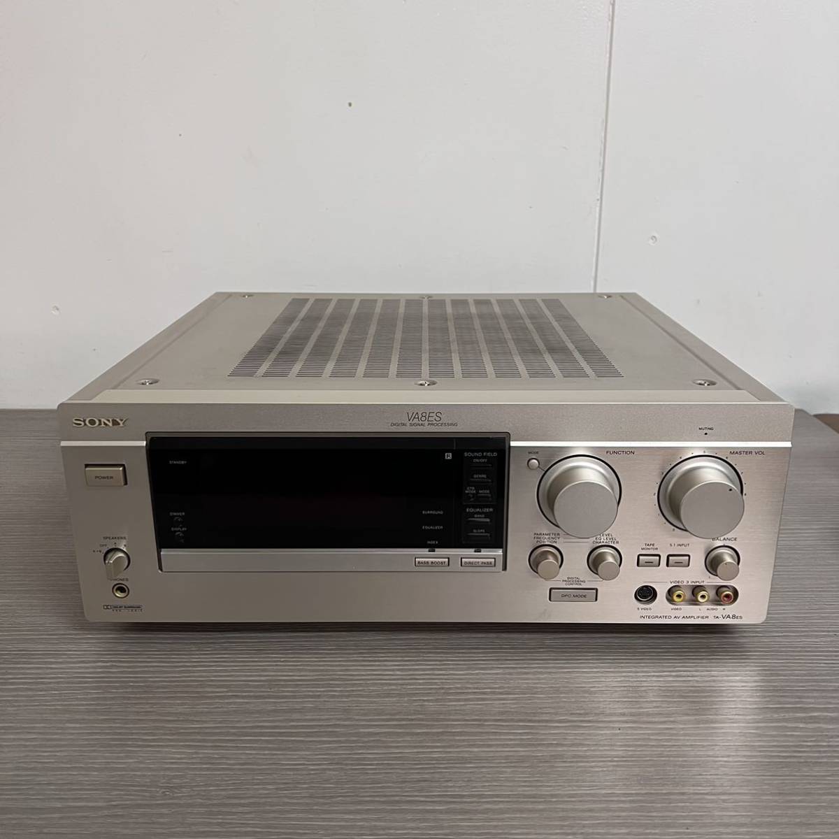 限定SALE，大得価 管4042 SONY ソニー インテグレーテッドAVアンプ CDプレーヤー TA-VA8ES(ソニー)｜売買されたオークション情報、yahooの商品情報をアーカイブ公開 - オークファン ソニー
