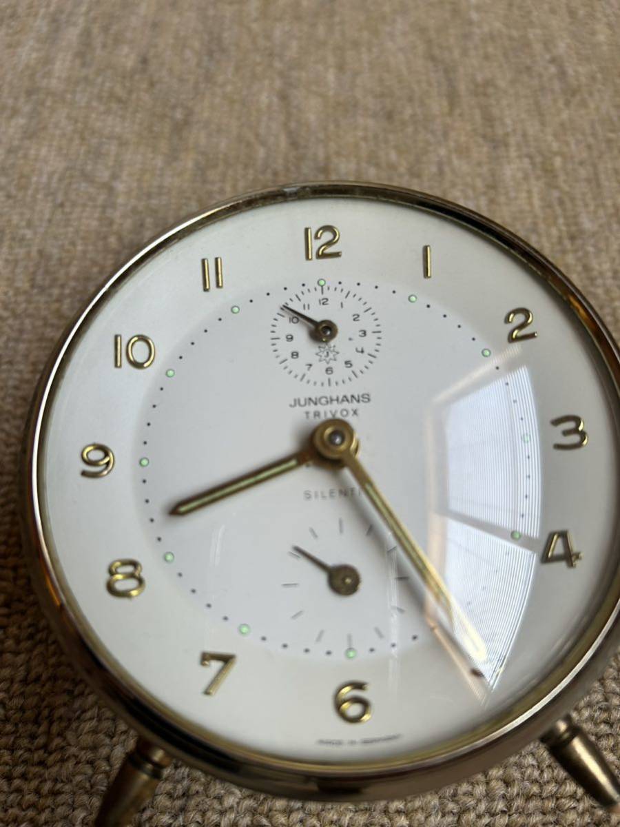 ユンハンス JUNGHANS 目覚まし時計 ヴィンテージ アンティーク ドイツ