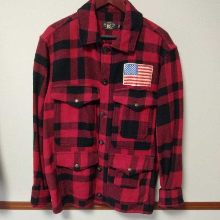 RRL マッキーノ ジャケット　クルーザージャケット　サイズM アメリカ国旗　