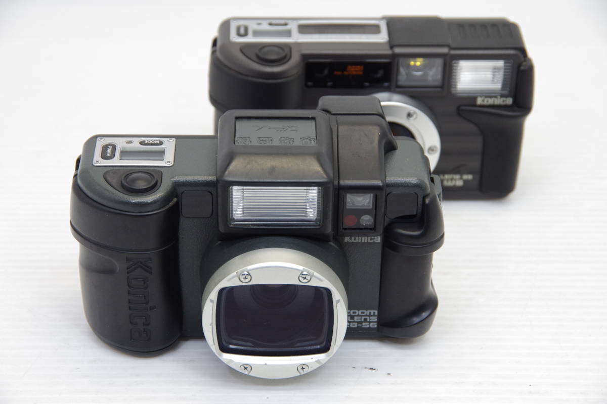 ★ジャンク？★コニカ Konica 現場監督 ズーム ZOOM LENS 28-56 + おまけ 現場監督 LENS 35 WB