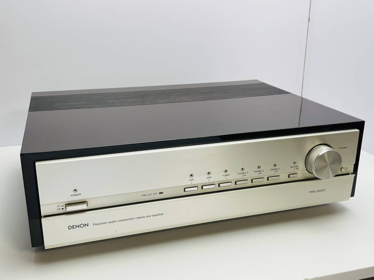 DENON PRA-2000 PRA-2000Z☆PHONO3系統 MCヘッドアンプ搭載 高級