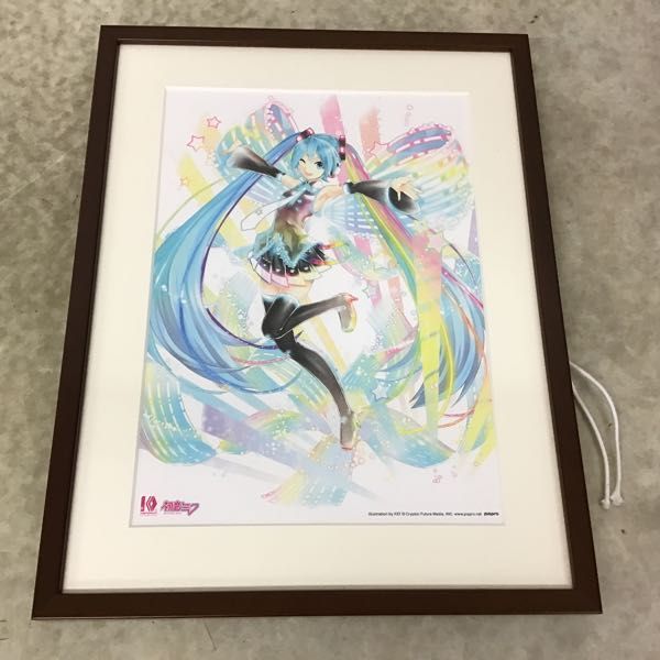 1円〜 ムービック KEI 初音ミク 10th Anniversary ミストグラフ(美術品