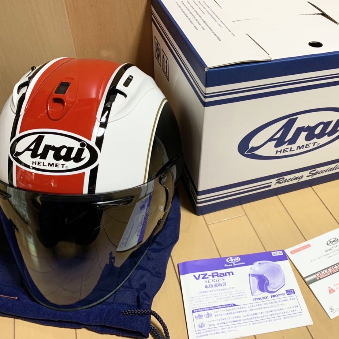 SHOEIヘルメット「EX-ZERO 」Mオフホワイト⭐︎フォトクロミック