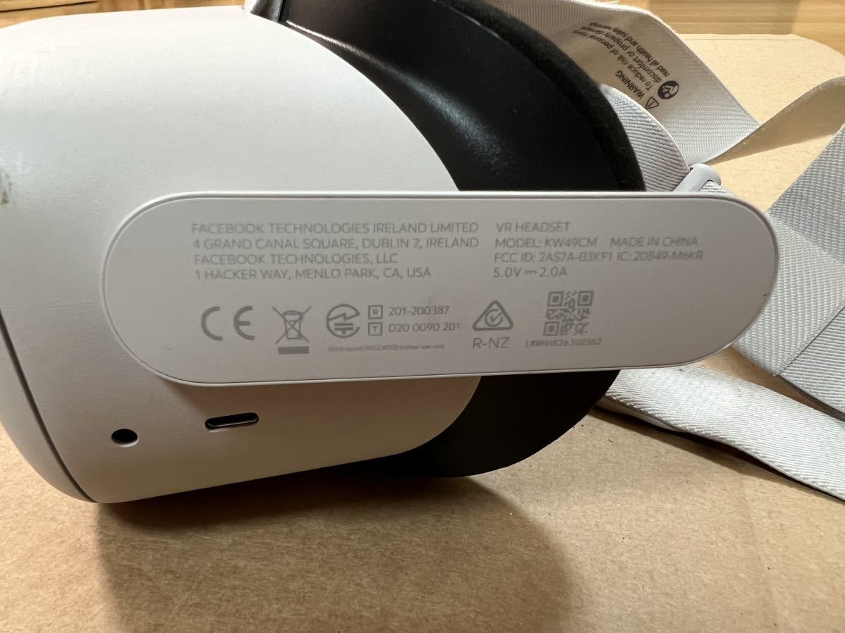 oculus KW49CM VRヘッドセット 動作未確認 Quest KW49CM VRヘッドセット メタ ヘッドマウントディスプレイ VRヘッド