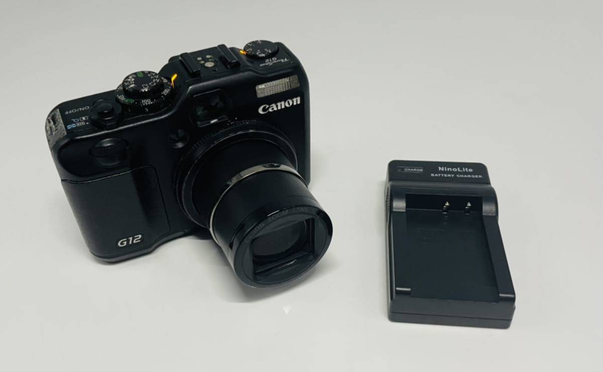 シャッター/ズーム OK Canon デジタルカメラ PowerShot G12 PSG12 1000 