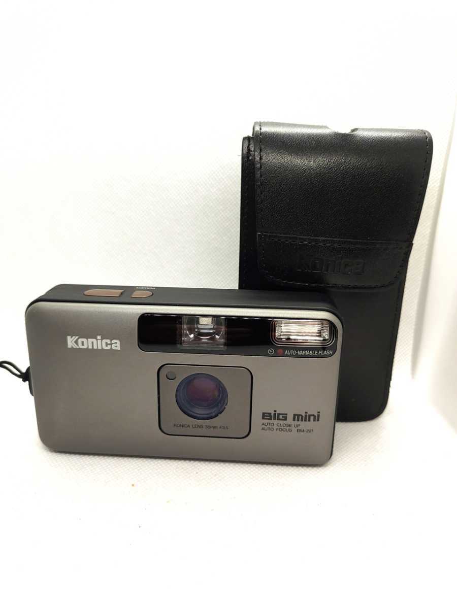美品 Konica コニカ BiG mini/ビッグミニ BM-201 KONICA LENS 35mm F3