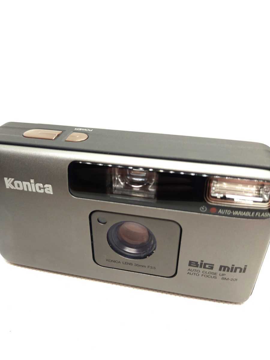 美品 Konica コニカ BiG mini/ビッグミニ BM-201 KONICA LENS 35mm F3