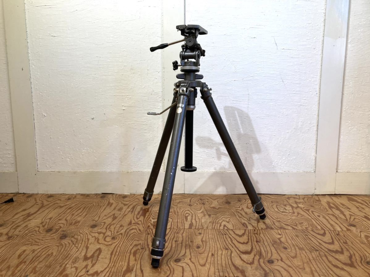 GITZO / ジッツォ R4 雲台 ＋ ref.500 大型三段三脚 フランス製 ボルト
