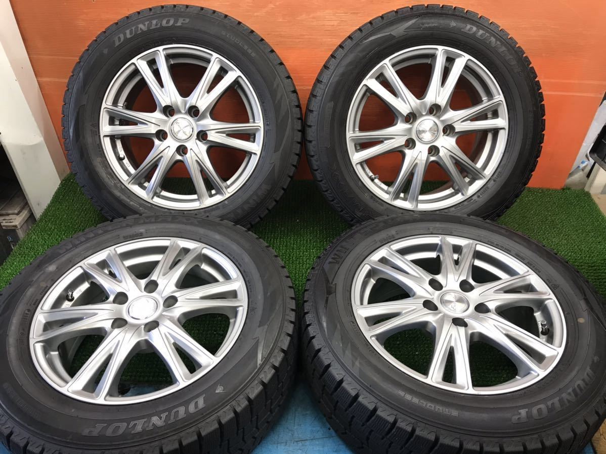 215/60R16 DUNLOP/WINTER MAXX WM02 2020年 バリ山 スタッドレス