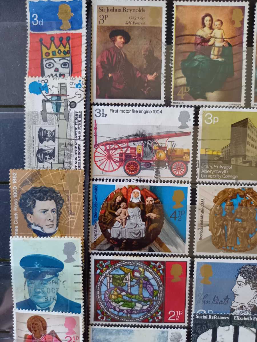 古いイギリス切手 98枚(ヨーロッパ)｜売買されたオークション情報 