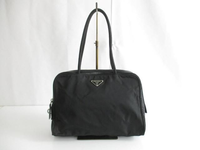 ナイロン プラダ PRADA 良品 トートバッグ ショルダーバッグ 黒 