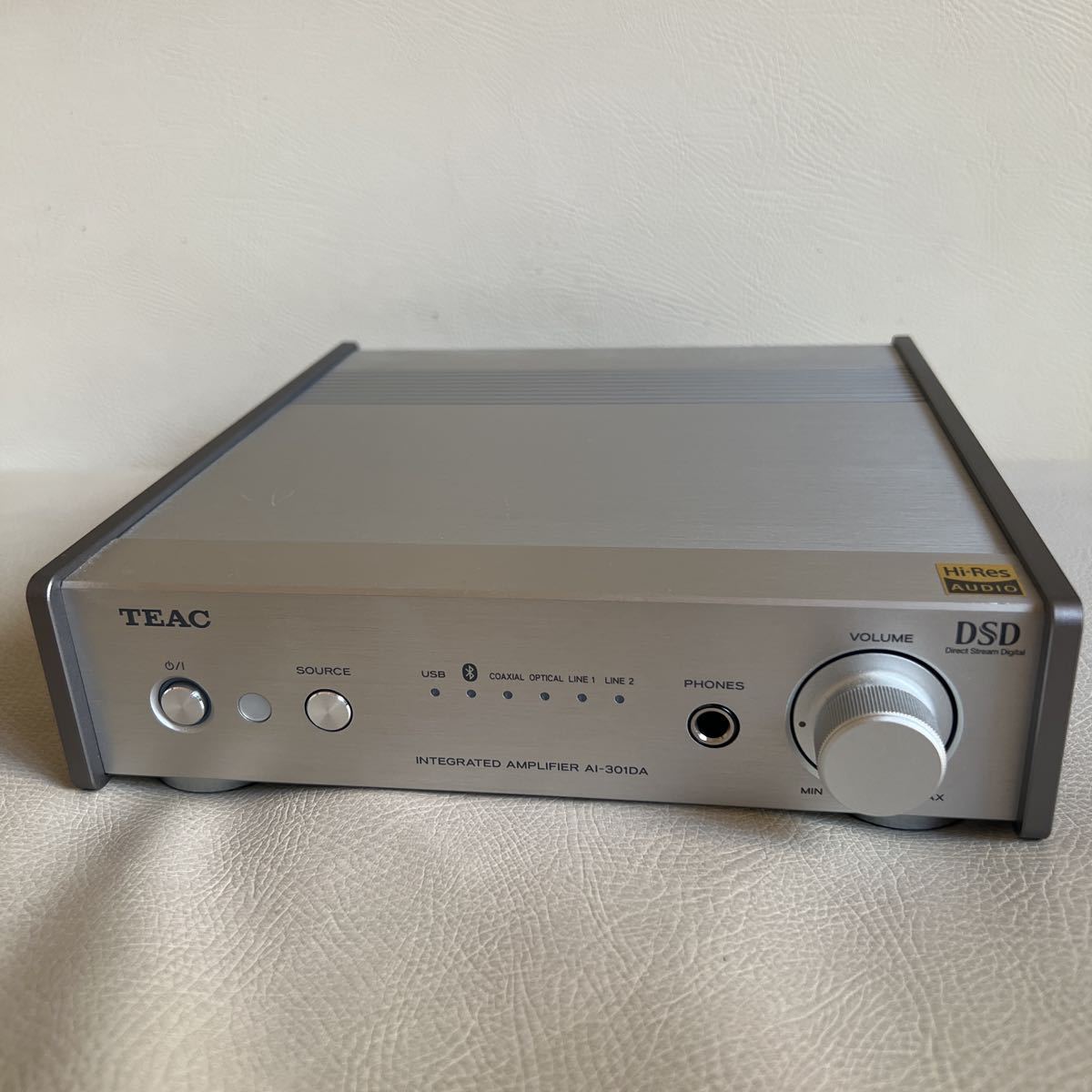 激安大特価，新品 TEAC USB ティアック プリメインアンプ DAC コンパータ内蔵 ステレオアンプD/Aコンバーター bluetooth AI-301DA-SP S:シルバー USB(その他)｜売買されたオークション情報、yahooの商品情報をアーカイブ公 その他