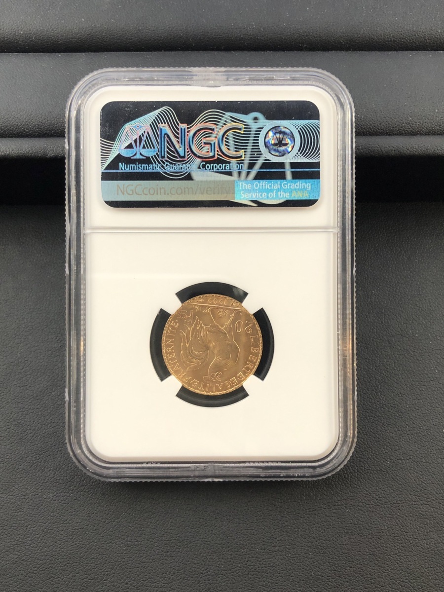 V855 NGC 1909 フランス 20フラン マリアンヌ MS66 ゴールド 1909年 NGC 鑑定品 ルースター V855(ヨーロッパ)|売買さ ...