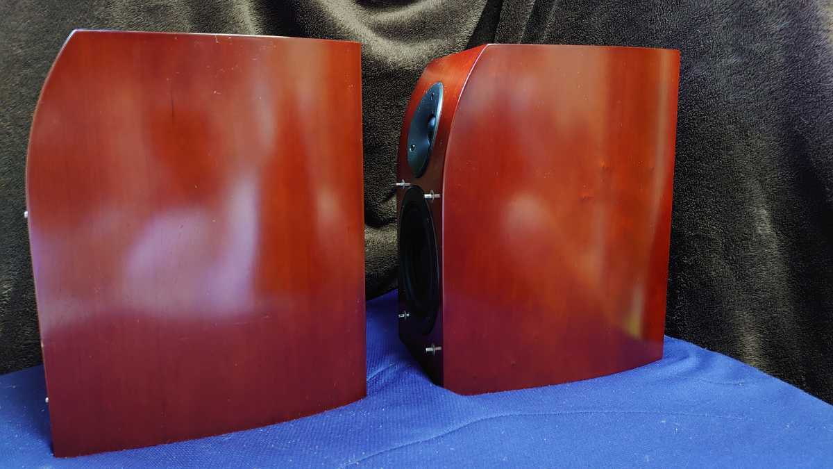 KENWOOD ペア スピーカーシステム 木目 ケンウッド LS-K1000 AV機器