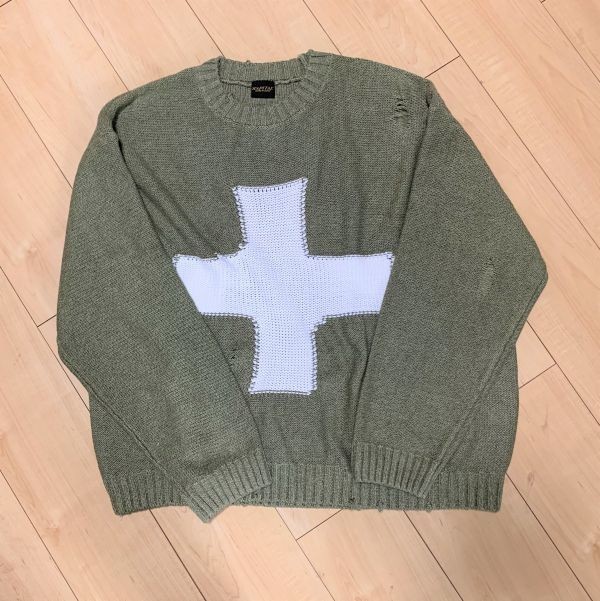 キャピタル　KAPITAL ニット　セーター　サイズ3 KAPITAL KAPITAL（ニット・セーター｜トップス）：メンズ キャピタル ジャガードニット 8G GAUDYフード