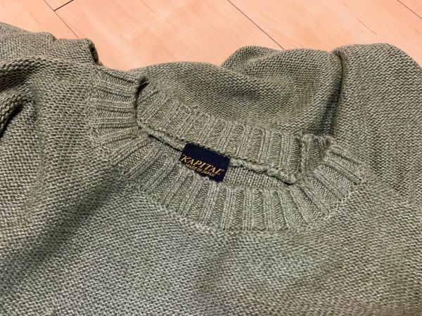 キャピタル　KAPITAL ニット　セーター　サイズ3 KAPITAL KAPITAL（ニット・セーター｜トップス）：メンズ キャピタル ジャガードニット 8G GAUDYフード