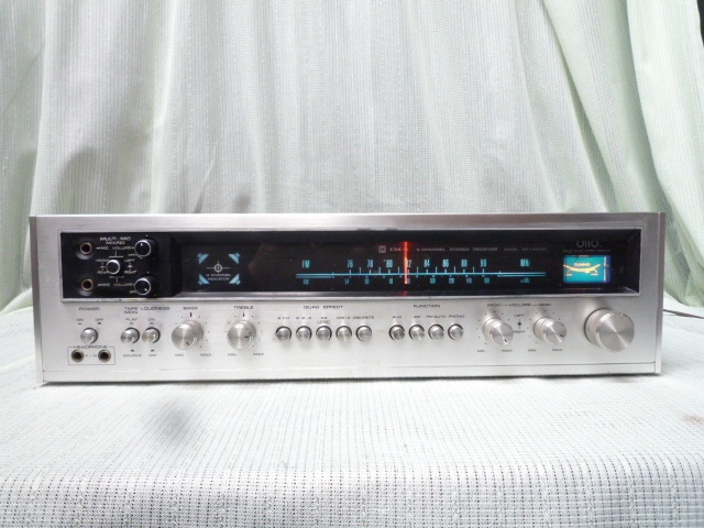 【昭和レトロ】OTTO SYSTEM STEREO DC-J70 ①レシーバー部 昭和レトロ SANYO OTTO DC-Z2000 4chステレオレシーバー ジャンクの