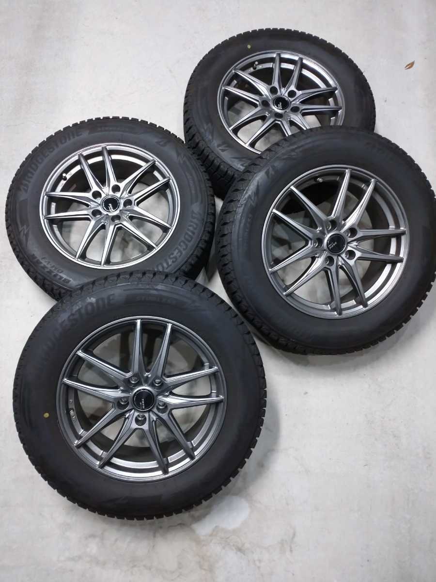 バリ山 225/65R17 ブリザック DM-V3 スタッドレス アルミ ブリジストン