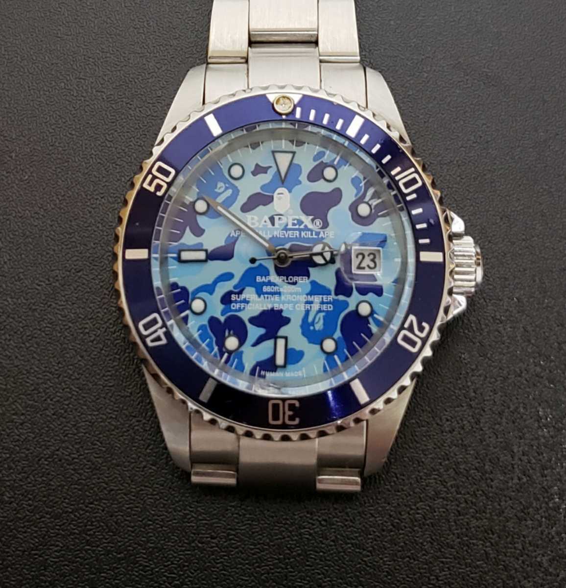 エイプ BAPEX サルマリーナ デイトナ エクスプローラー SHARK 【公式通販】