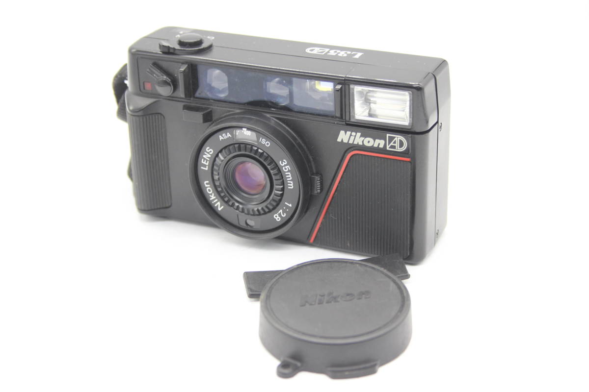 ■ 美品 ■ ニコン　Nikon L35AD2 ピカイチ 安心の動作確認済品 ☆良品☆ ニコン Nikon L35 AD 35mm F2.8 コンパクトカメラ 9177 Nikon