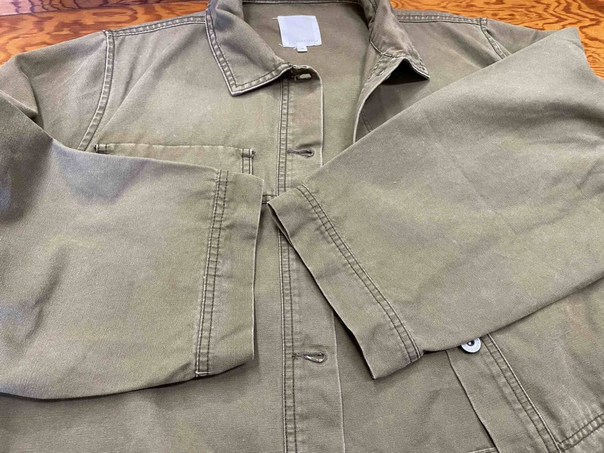 TODAYFUL/トゥデイフル】11710201 Wide Sleeve JK KHAKI size36 ワイド 