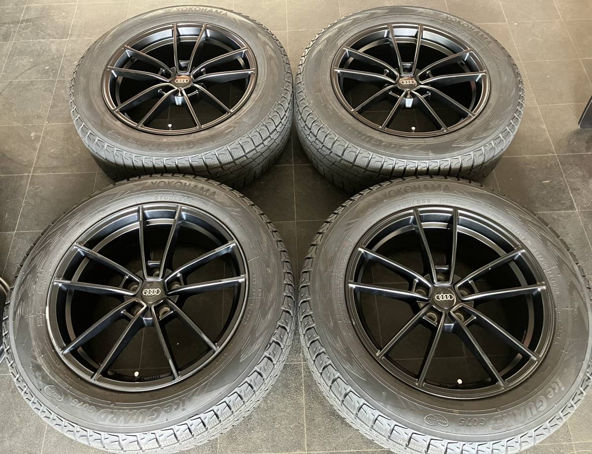 得価，送料無料 社外 AUDI Q5 235/60R18 YOKOHAMA GO75 2018年製 4本(スタッドレスタイヤ)｜売買されたオークション情報、yahooの商品情報をアーカイブ公開 - オークファン 5穴