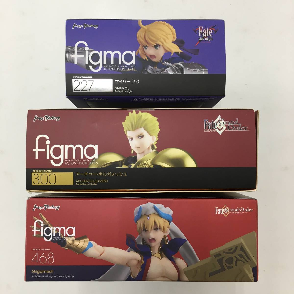 1円～】figma フィグマ Fateシリーズ 3点セット フィギュア セイバー 