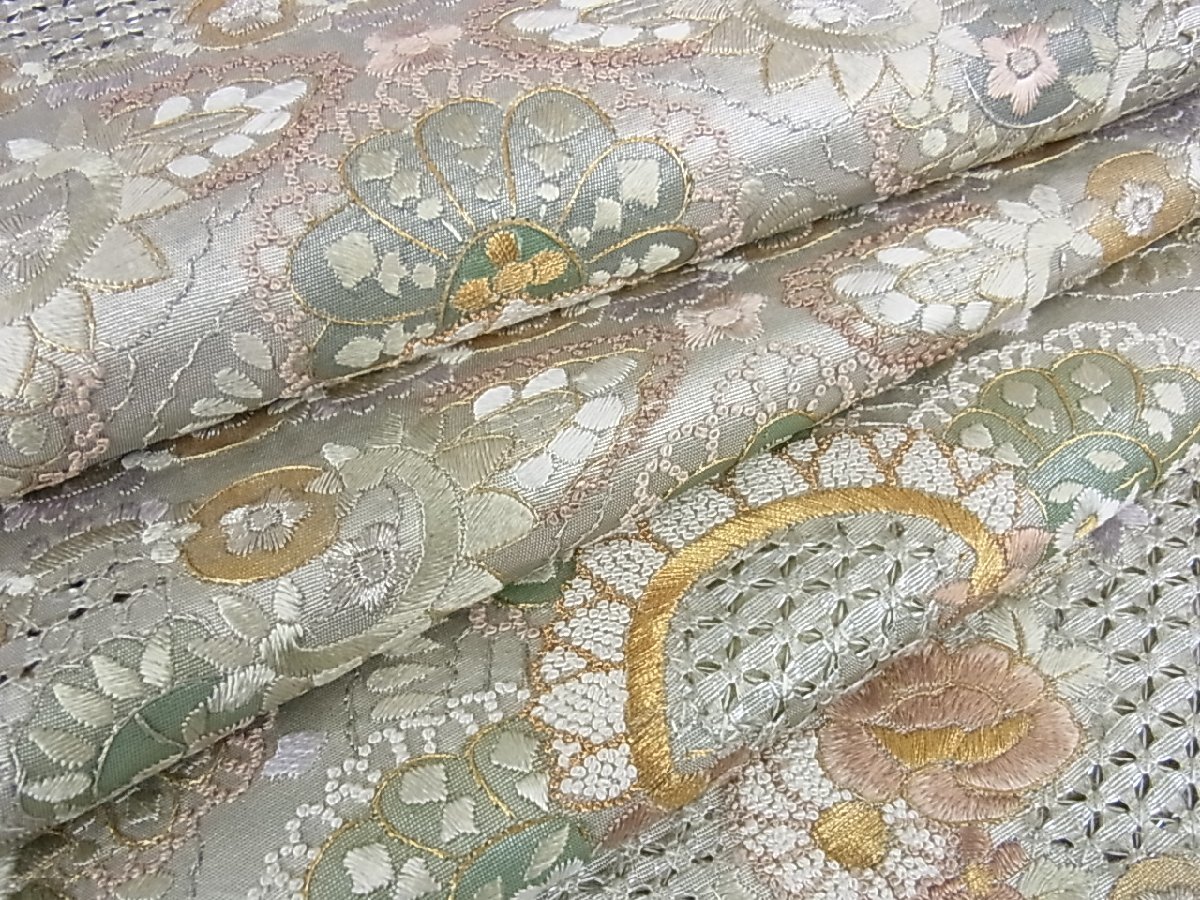 本物保証，限定セール 花美人着物 極上 中国三大刺繍 スワトウ相良刺繍 汕頭相良刺繍 総刺繍 六通柄袋帯 更紗花文 金銀糸 逸品 ps0963(仕立て上がり)｜売買されたオークション情報、yahooの商品情報をアーカイブ公 仕立て上がり