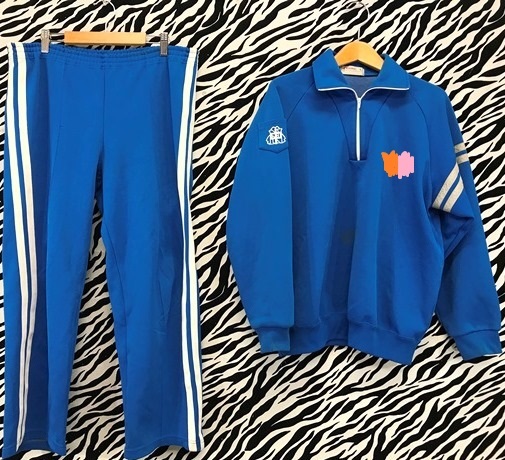 zt_8758 東北方面 女子 指定 体操服 体操着 ジャージ 上下 2点セット