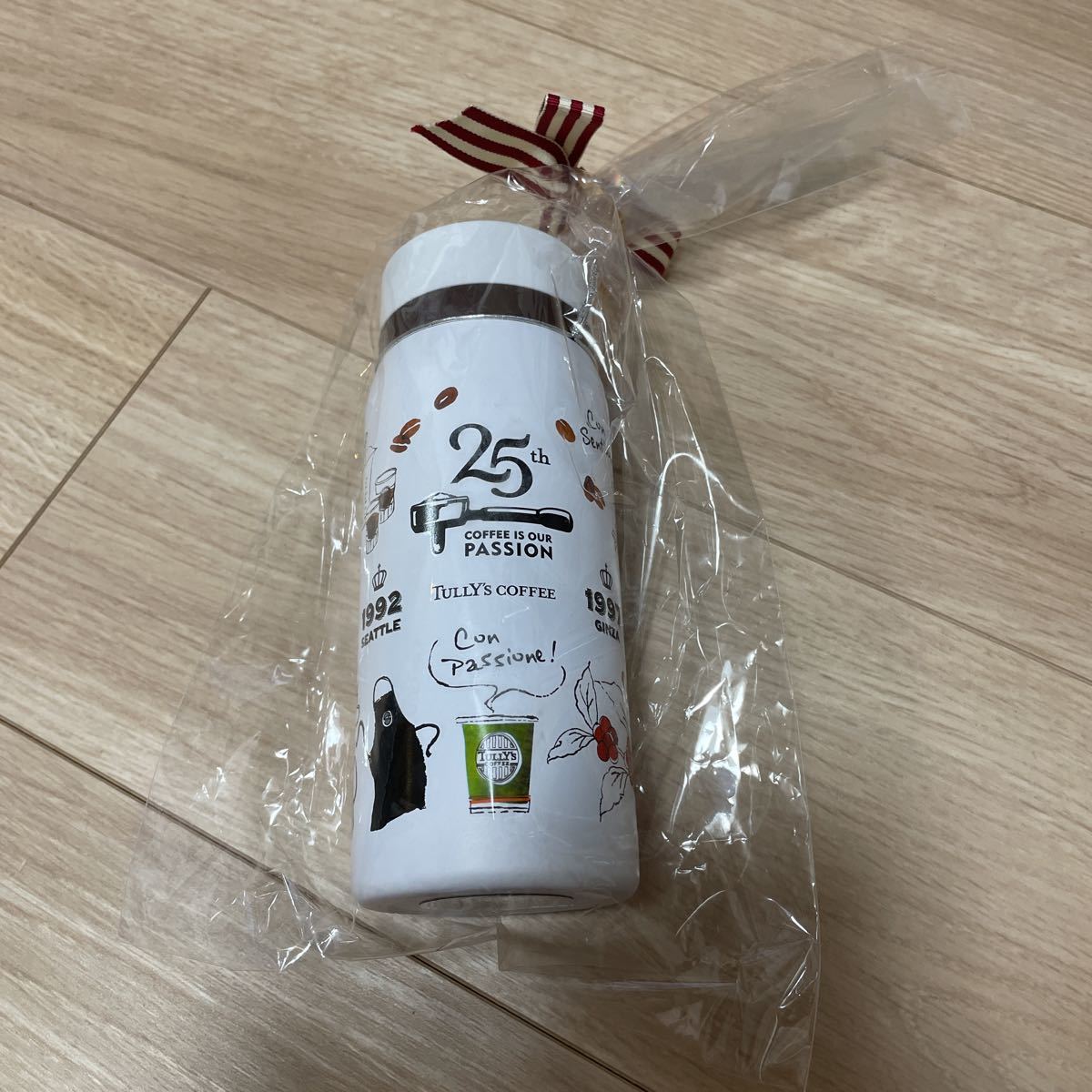  タリーズコーヒー 25周年 限定 タンブラー タリーズ tully's coffee 350ml ステンレスボトル(タンブラー、マイボトル)｜売買されたオークション情報、yahooの商品情報をアーカイブ公開 - オーク タンブラー、マイボトル