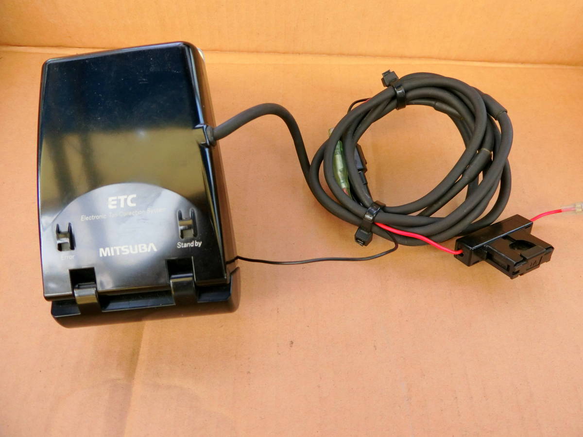 バイク用 ETC ミツバ MSC-BE21 アンテナ一体型ETC車載器 BE21 MSC-BE61