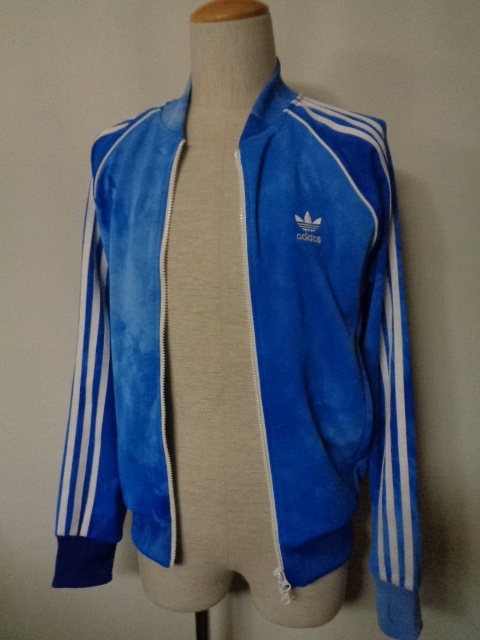 アディダス オリジナルス&times;ファレルウィリアムス adidas ジャージ メンズMサイズ 青系 スーパースター トラックトップ(ジャンパー、ブルゾン)｜売買されたオークション情報、yahooの商品情