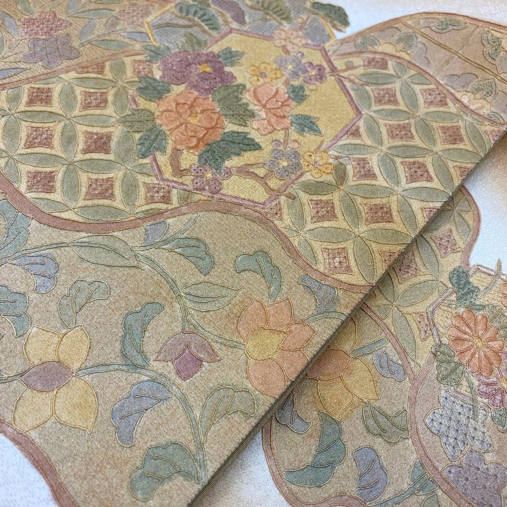 蘇州刺繍 着物月花 引箔 汕頭刺繍 相良刺繍 総刺繍 三大総刺繍