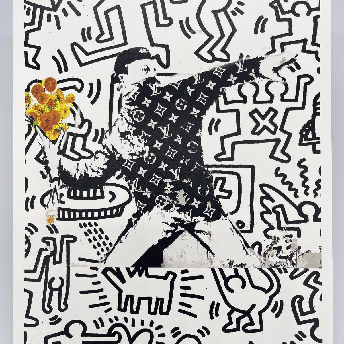 DEATH NYC 世界限定100枚 アートポスター Banksy バンクシー Keith