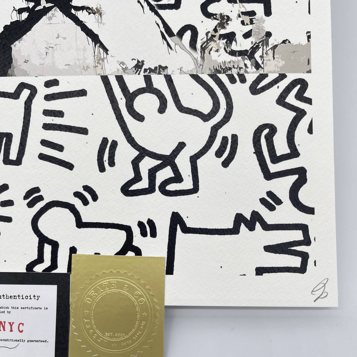 DEATH NYC 世界限定100枚 アートポスター Banksy バンクシー Keith