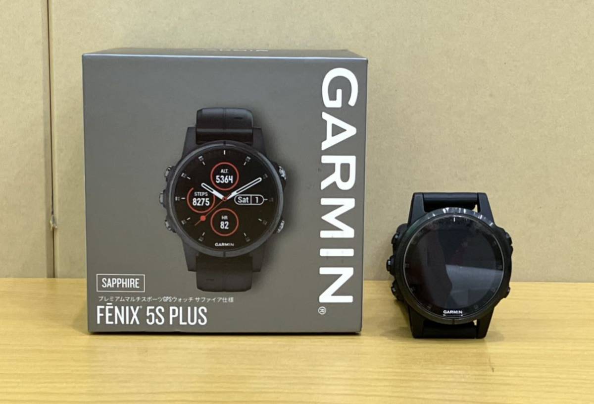 限定セール，SALE GARMIN　プレミアムマルチスポーツGPSウォッチ　FENIX　5S　PLUS　ケーブル欠品1624