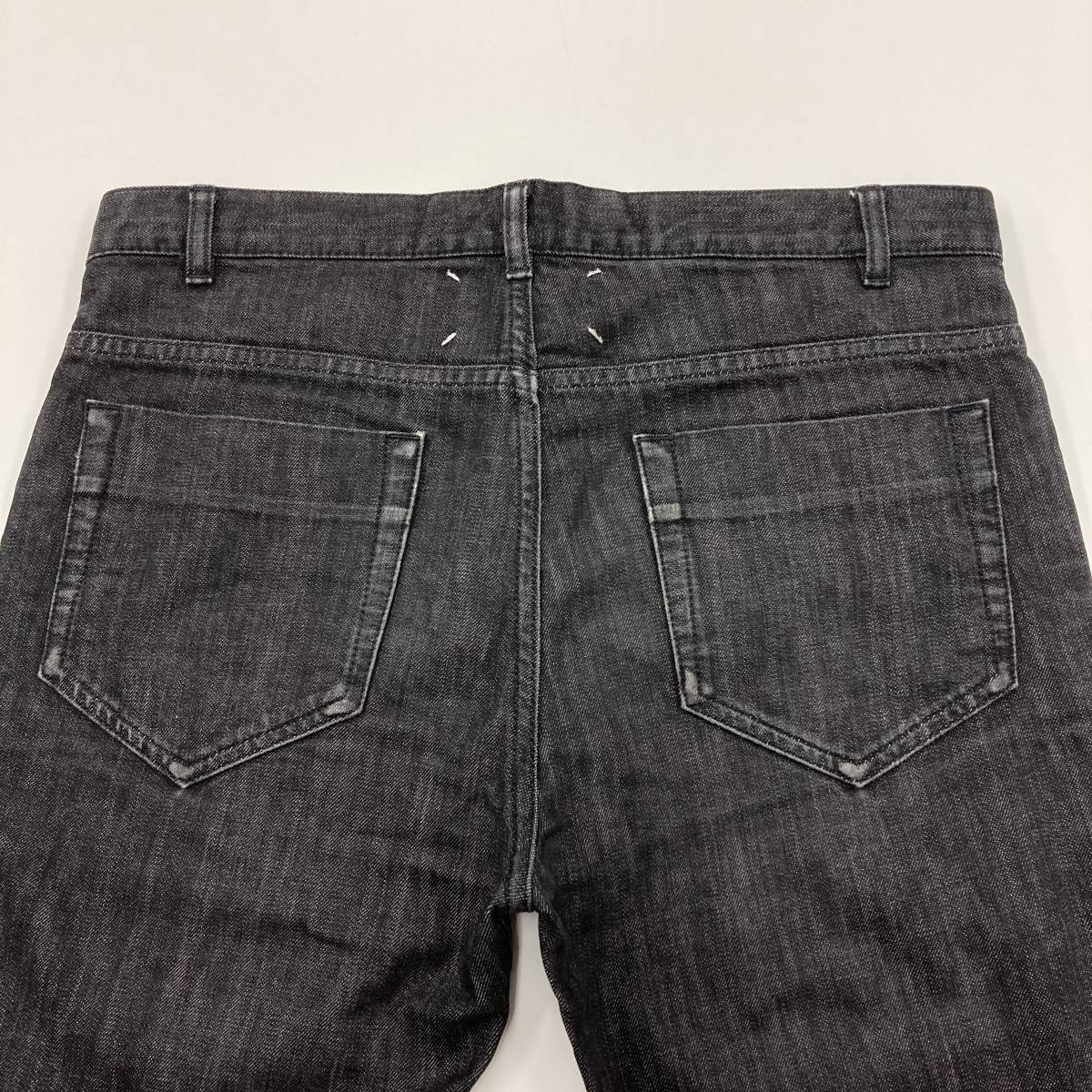 Maison Martin Margiela 10 スリム デニムパンツ ブラック 黒 46サイズ 