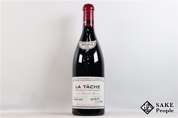 □注目! DRC ラ・ターシュ 1998 750ml 13% フランス ブルゴーニュ 赤