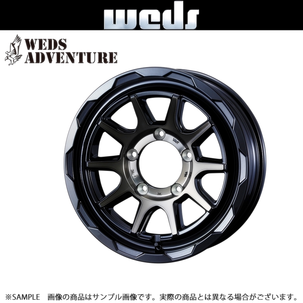 ウェッズ ADVENTURE MUD VANCE 06 16x5.5 22 5H/139.7 ブラック