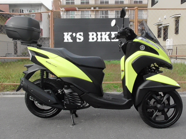 ◇ヤマハ トリシティ125 2021年式 1，453km GIVIリアボックス 諸費用