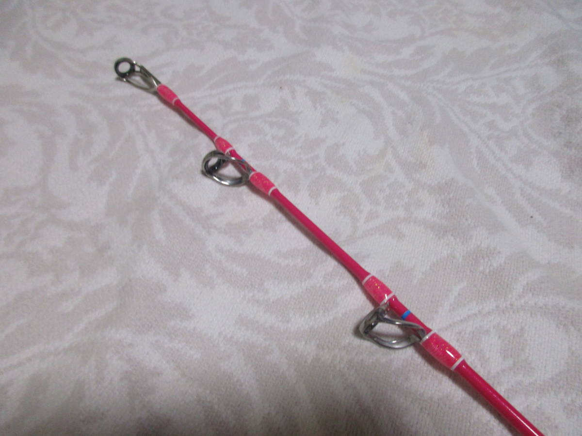 未使用品・（当方管理№21）・SAOHIRO　FTS　TUNA　Special　1.8ｍ ロッドカラー　ピンク　検索）キハダマグロ、泳がせ釣り、中深場