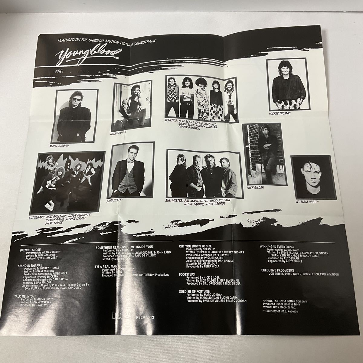 廃盤 国内盤 栄光のエンブレム ヤングブラッド Youngblood サントラ