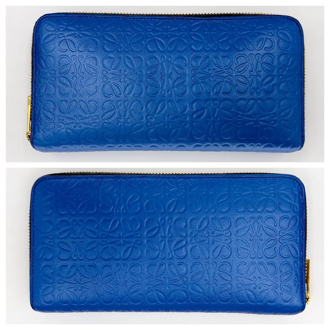 1円～☆極美品☆【1135LE1】 ロエベ リピート ジップ アラウンド