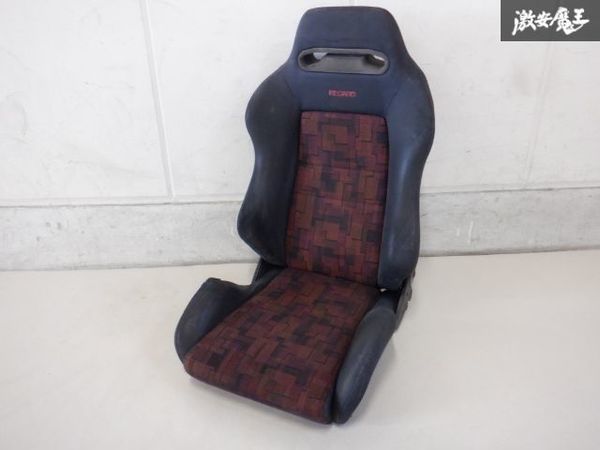 売り切り! CN9A ランエボ4 純正 RECARO レカロ SR3 SR-3 セミバケ セミ 