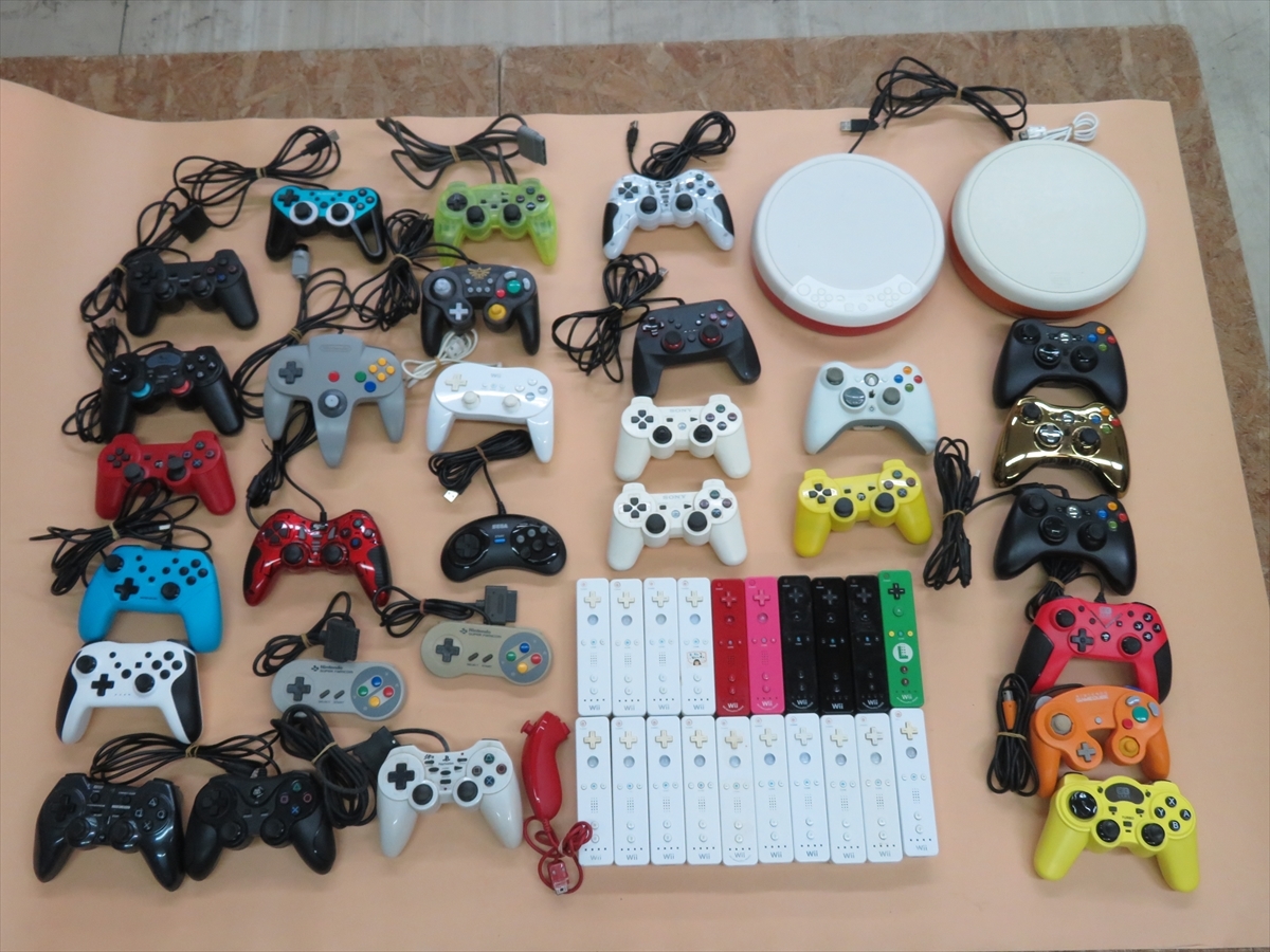 完全ジャンク品 ゲーム コントローラー 大量 まとめ セット XBOX/Wii